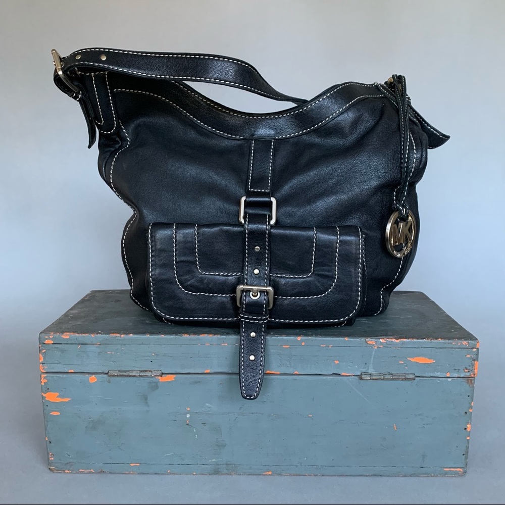 Michael Kors Black Hobo Handbag